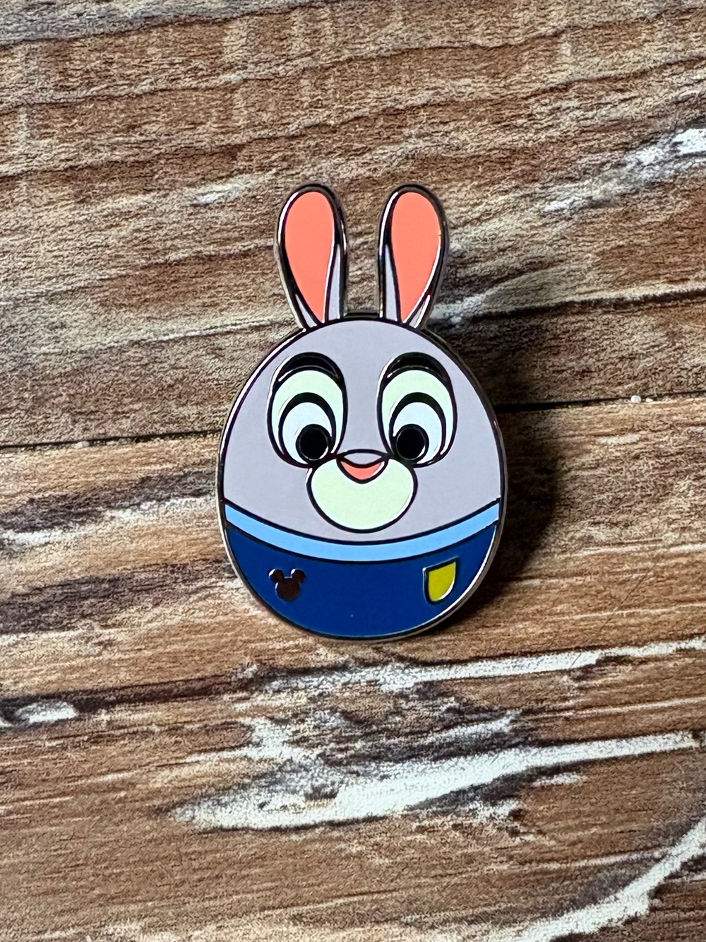 Disney Judy Hopps Zootopia Hidden Mickey Trading Pin
